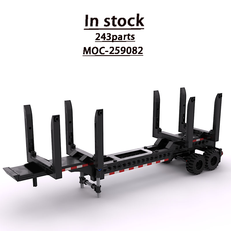 Urban Farming Usa - MOC-259082 Model Blok Bangunan Trailer Pertanian
