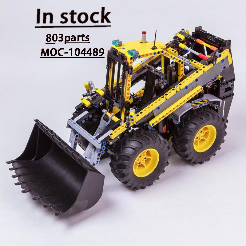 Urban Farming Usa - MOC-104489 Model Blok Bangunan Skid Steer