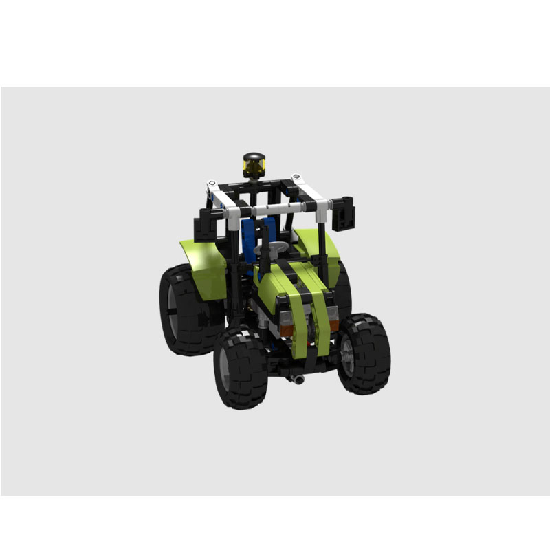 Urban Farming Usa - MOC-46194 Model Blok Bangunan Traktor Pertanian
