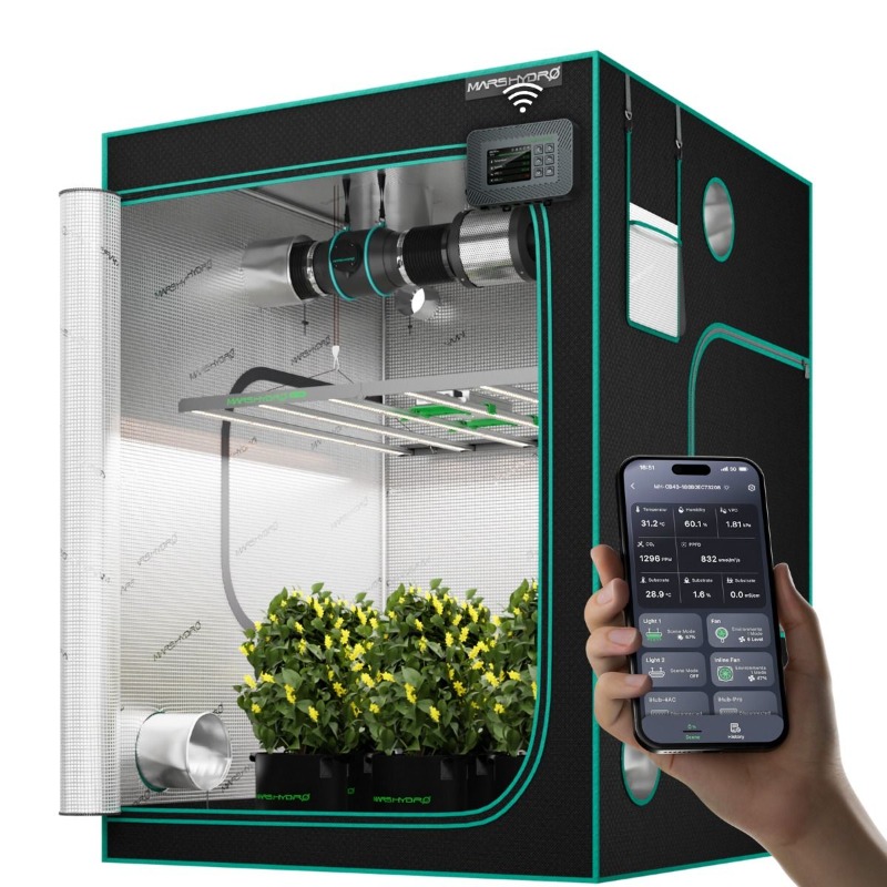 Grow Tent 4X4 - Kit Lampu Tumbuh Spektrum Penuh FC4800