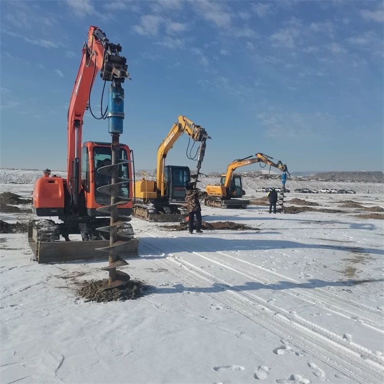 Urban Farming Usa - Auger Pengganti Cepat untuk Excavator Penggerak