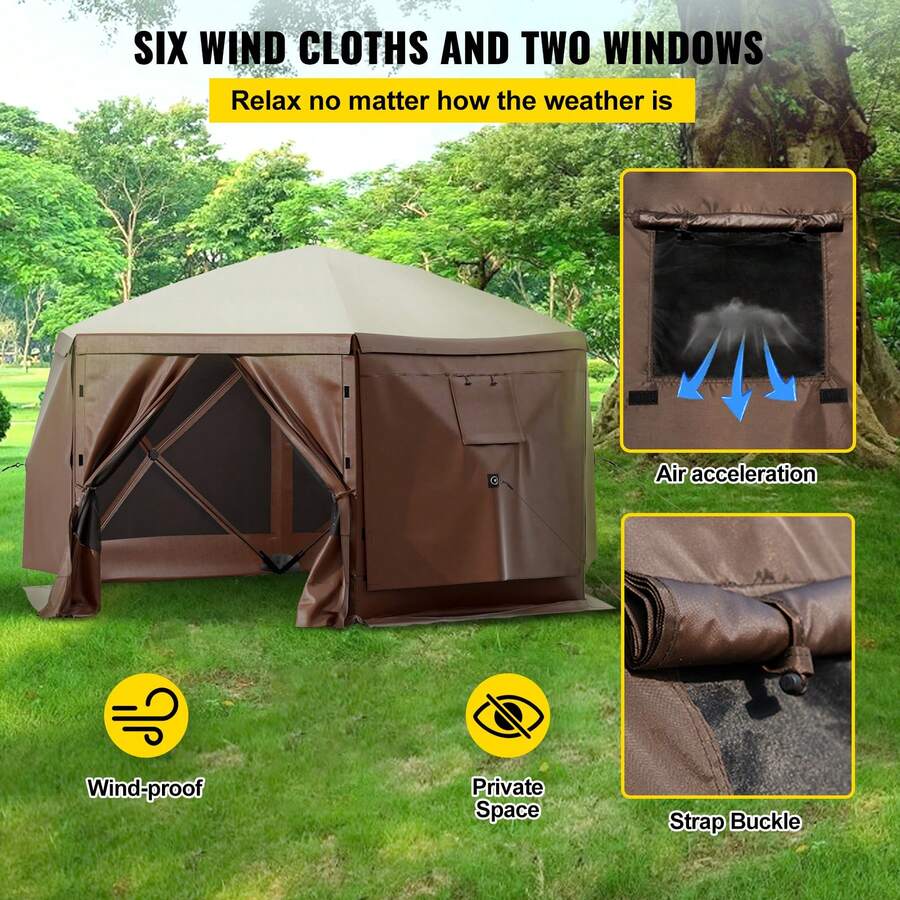 Tenda Gazebo Berpenutup Layar, - Grow Tent 4X4 ulasan dan harga