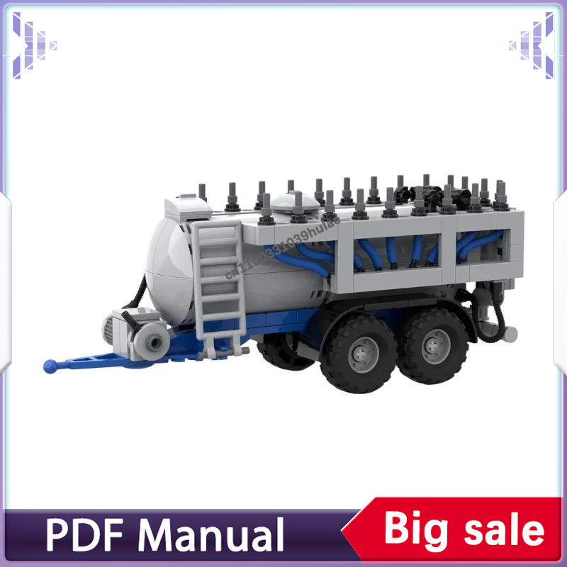 Set Bangunan MOC Traktor Kota, - Urban Farming Usa ulasan dan harga