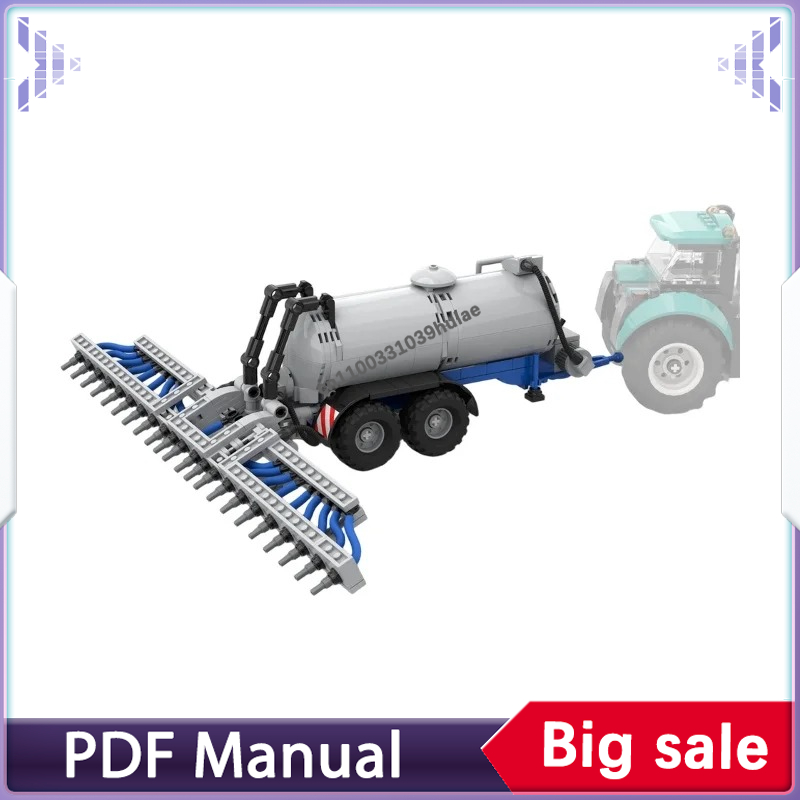 Set Bangunan MOC Traktor Kota, - Urban Farming Usa ulasan dan harga